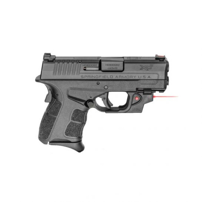 SPRINGFIELD XD-S Mod.2 9mm 3.3in 1x7rd 1x9rd Semi-Automatic Pistol with Viridian Red Laser (XDSG9339BVR)