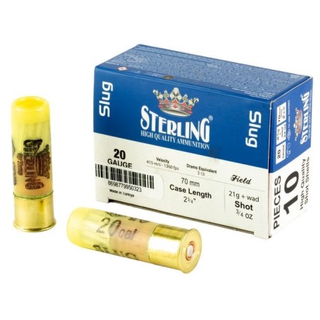 Sterling Big Game Series 20 GA-2.75