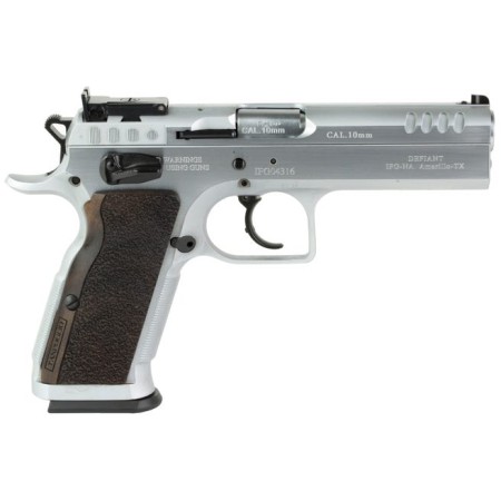 Tanfoglio Stock II Stainless 10mm 4.45" Barrel 13-Rounds