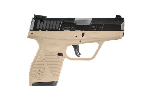 Taurus 709 Slim Black / Flat Dark Earth 9mm 3.2-inch 7rd