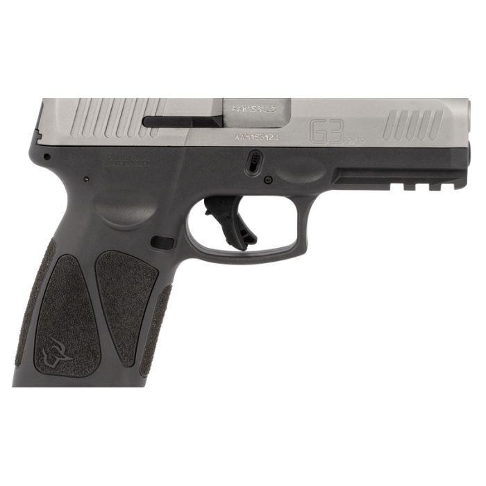 Taurus 1G3949G15 G3 9mm Luger 4" 15+1 Gray Stainless Steel Slide Black Polymer Grip