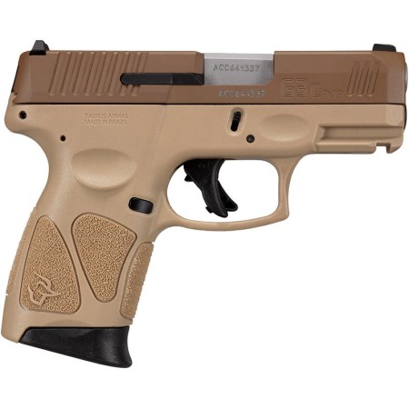 Taurus G3c Coyote Tan 9mm 3.2" Barrel 10-Rounds 3 Mags