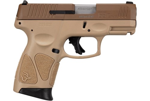 Taurus G3c Coyote Tan 9mm 3.2" Barrel 10-Rounds 3 Mags