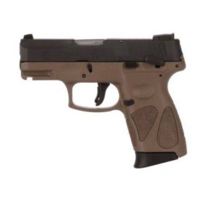 TAURUS PT111 PRO G2 9MM BL/BROWN 12+1 1-111031G2-12B