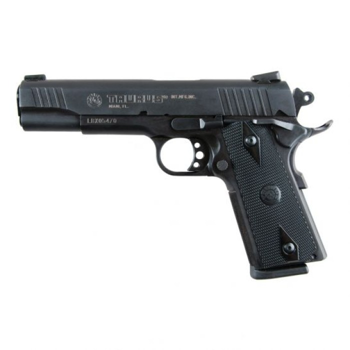 Taurus PT-1911 .45 ACP Pistol, Black - 1-191101FS