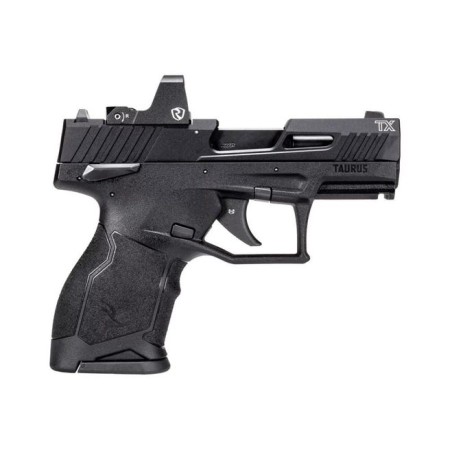 Taurus TX22C 22 LR, 3.6" Threaded Barrel, Black, Riton Red Dot, 10rd