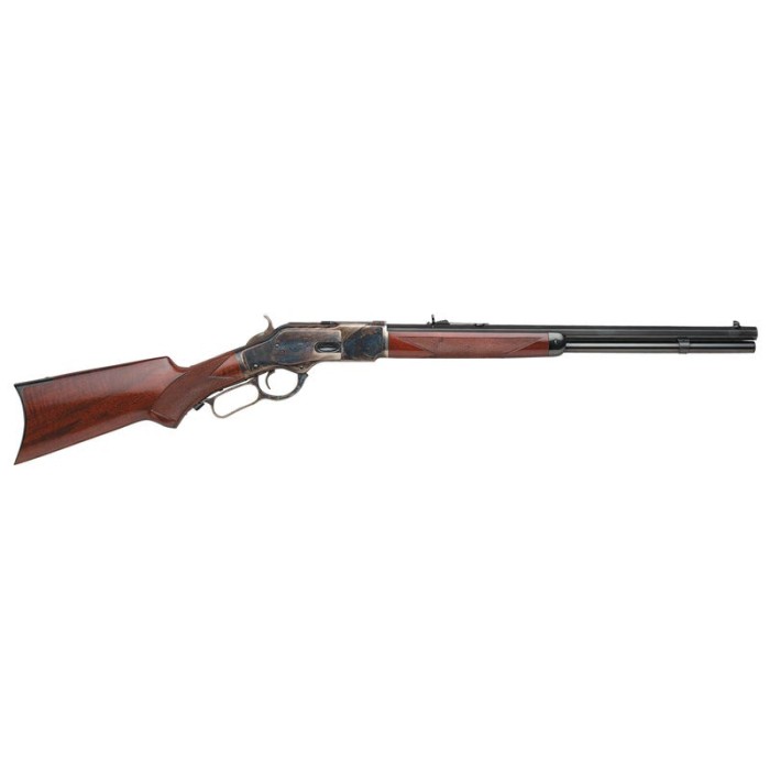 Taylors and Co 1873 Taylor Tuned Walnut .357 Mag 20" Barrel 10-Rounds Buckhorn Rear Sight