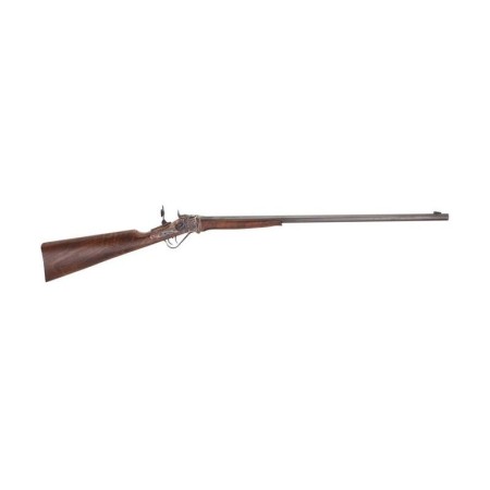 Taylors & Company 220069 Half-Pint Sharps 44-40 Win Caliber With 1Rd Capacity, 26" Blued Barrel, Color Case Hardened Metal Finish & Walnut Stock Right Hand (Full Size) 920190 839665005842