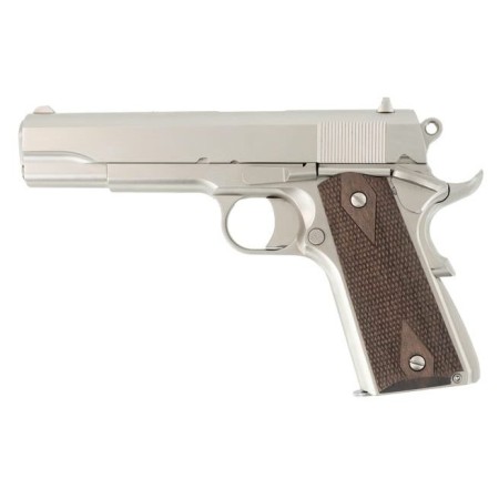 TISAS 1911A1 STAKEOUT 38SUPER 5 NICKEL 9RD