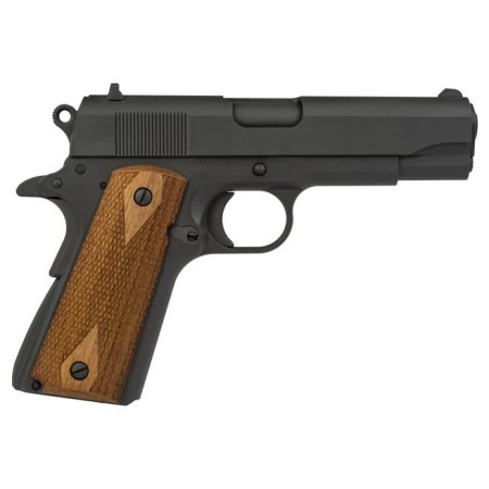 TISAS 1911A1 9MM 4.25" 2 9RD BLACK/WOOD TANK COMMANDER