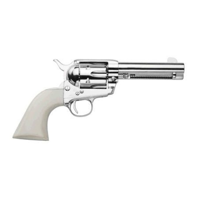 Traditions Frontier 1873 Nickel .45 LC 5.5" Barrel 6-Rounds