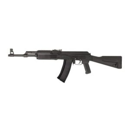 VEPR AK 5.45X39 16" Barrel Stamped Receiver
Vepr AK rifle IN 5.45x39mm caliber, 16.5-in barrel, stamped receiver, chrome lined hammer forged barrel, removable muzzle nut with 14x1mm left-hand threads, 1000 meter sight leaf with adjustable wi