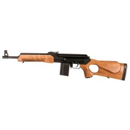 Molot VPR-65G-01 VEPR 6.5 Grendel Semi-Automatic 16.5" 10+1 Walnut Thumbhole Stk Black