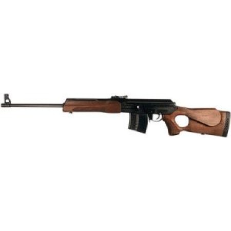 Molot VPR-76254-03 VEPR 7.62x54R Semi-Automatic 23.2" 5+1 Walnut Thumbhole Stk Black