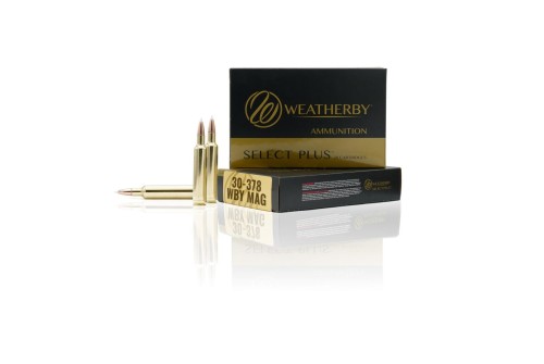 Weatherby Select Plus Rifle Ammunition 30-378 Wby Mag 180 GR Scirocco 3500 Fps 20/Ct F303180SCO 747115452019