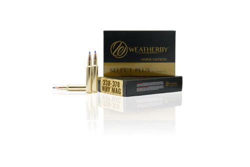 Weatherby Select Plus .338-378 Weatherby Magnum 262 gr SCHP 20rds