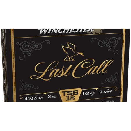 Winchester Last Call 410 Ga, 3", 1/2oz Tungsten 9 Shot, 10/Box