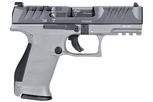 Walther PDP Compact Gray 9mm 4" Barrel 15-Rounds Optics Ready