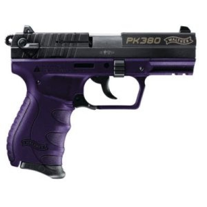 Wal Pk380 380Acp 3.6" Bl/Purple 8Rd 5050321 723364209888