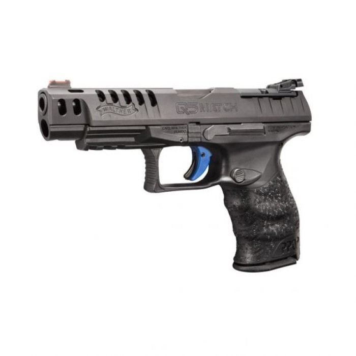 Walther PPQ Q5 Match 9mm 15rd Pistol, Black - 2813335