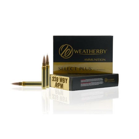 Weatherby Select Ammo .338 WBY RPM 20-Rounds 185 Grain Barnes TTSX