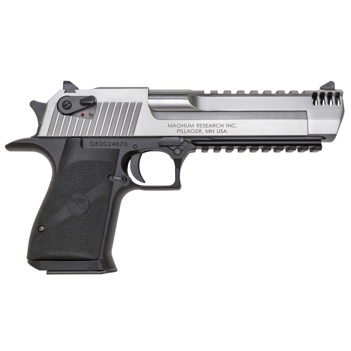 Magnum Research Light-Weight Desert Eagle Mark XIX .357 Mag Pistol, Black Hardcoat - DE357ASIMB