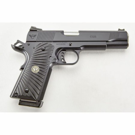 Wilson Combat CQB Full Size 1911 .45 ACP 5" Barrel 8-Rounds G10 Starburst Grip Black