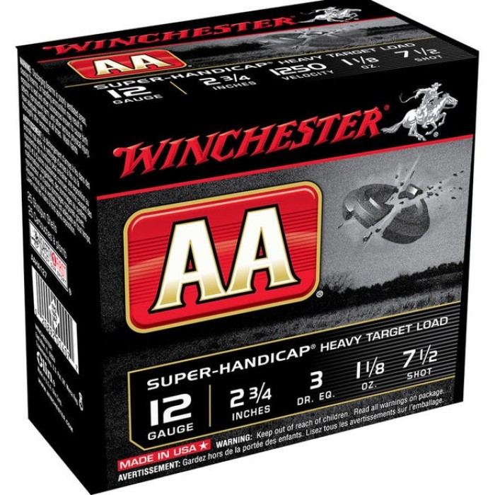 Winchester Ammo Aa, Win Aaha127vp  Aa Target   11/8     100/2