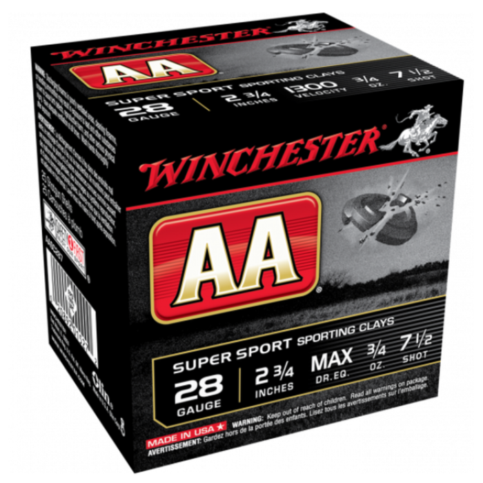 Winchester Ammo Aa, Win Aasc287vp  Aa Spt Cly   3/4     100/5