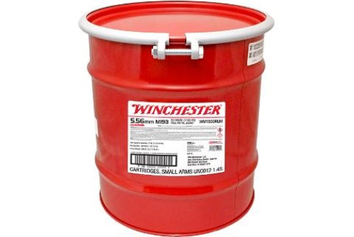 USA 5.56MM NATO AMMO - 105-004-682WB 5.56MM NATO 55GR FULL METAL JACKET M193 14,000/DRUM