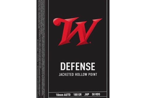 Winchester Defense Brass 10mm 180 Grain 50-Rounds JHP