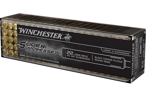 SUPER SUPPRESSED 22 LONG RIFLE AMMO - 105-000-982WB 22 LONG RIFLE 40GR HOLLOW POINT 100/BOX