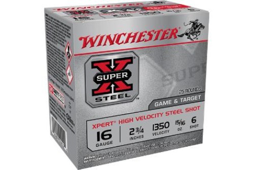 XPERT HV STEEL 16 GAUGE AMMO - 105-004-411WB 16 GAUGE 2-3/4