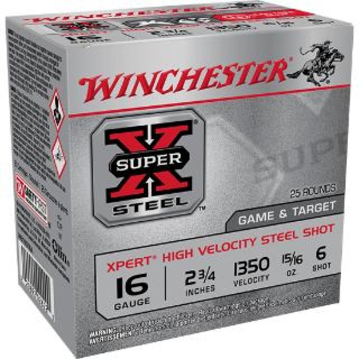 XPERT HV STEEL 16 GAUGE AMMO - 105-004-411WB 16 GAUGE 2-3/4