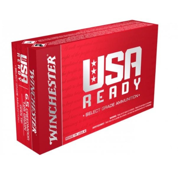 Winchester Ammo Usa Ready, Win Red65vp   6.5crd     125 Otr     60/4  Usready