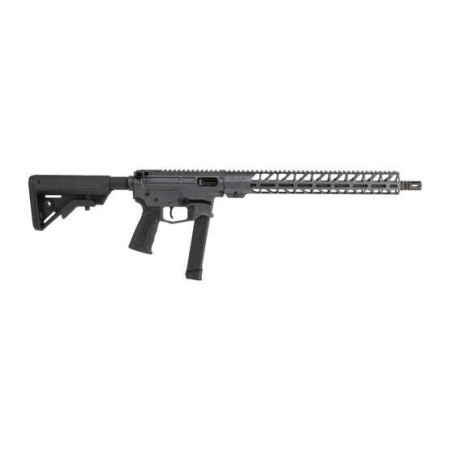 Battle Arms Development Billet Xiphos 9 AR Rifle - Combat Grey  9Mm  16" Barrel  15" M-Lok Free-Float Rail  Ambi Charging Handle  Nickel Teflon Trigger  B5 Bravo Stock XIPHOS-001