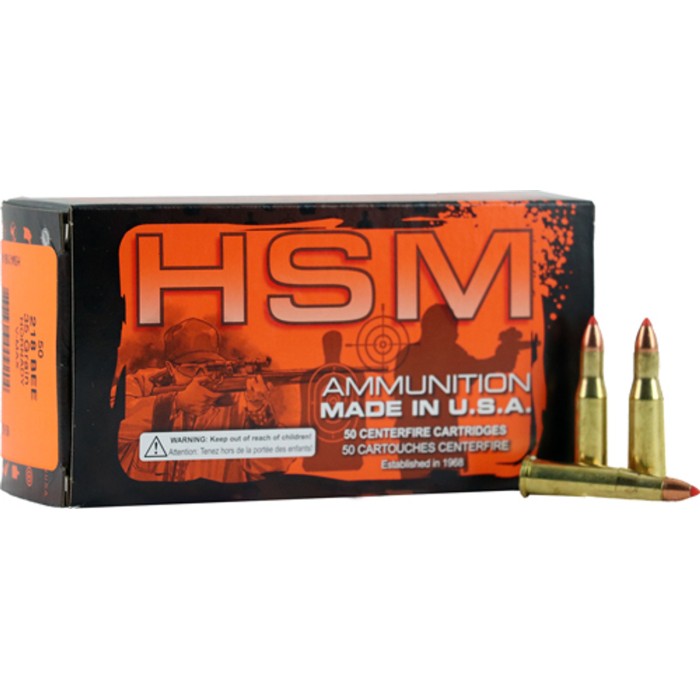 Hsm Ammo .218 Bee 35gr. V-max - 50-pack