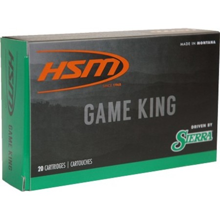 Hsm Ammo .270 Wsm 130gr. Sbt - Sierra Game King 20-pack