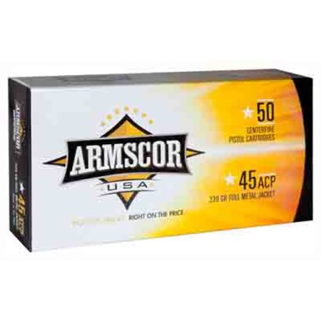 Armscor/Rock Island Ammo .45Acp 230Gr. Fmj 50-Pack 50091