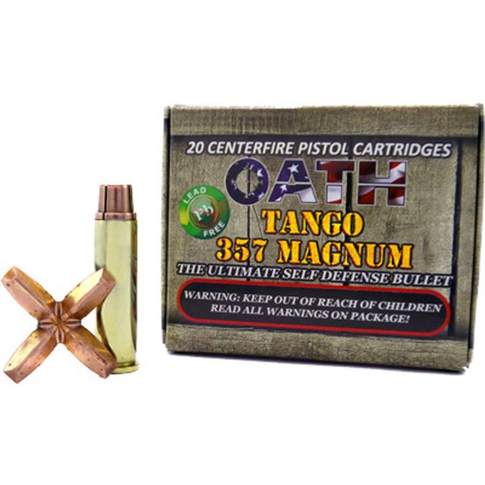 OATH TANGO 357 100G 20/24 - Brass Casing