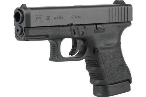 Glock G29 Gen4 Subcompact 10mm, 3.78" Barrel, Black, Fixed Sights, 10rd