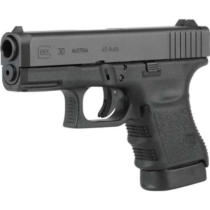 Glock G29 Gen4 Subcompact 10mm, 3.78" Barrel, Black, Fixed Sights, 10rd