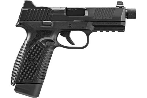 FN 545 Tactical 45 ACP, 4.71" Barrel, Black, Picatinny Rail, 10rd