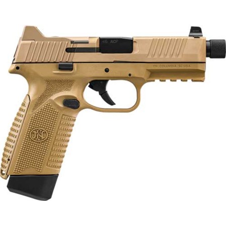 FN 545 Tactical 45 ACP, 4.71" Threaded Barrel, Optics Ready, Flat Dark Earth, 10rd