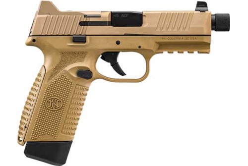 FN 545 Tactical 45 ACP, 4.71" Threaded Barrel, Optics Ready, Flat Dark Earth, 10rd