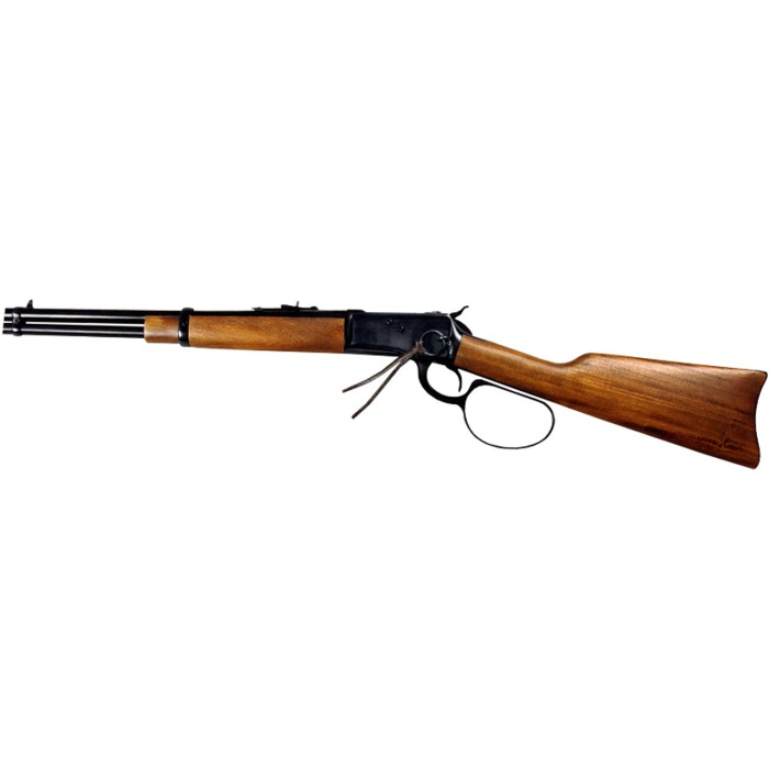 Rossi R92 with Large Loop 357 Mag 8+1 16.50" Brazilian Hardwood Polished Black Right Hand