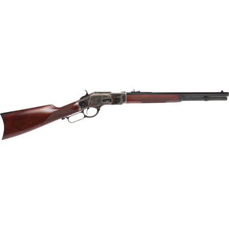 Cimarron 1873 Saddle Rifle - .44/40 18" Cc/blued Walnut