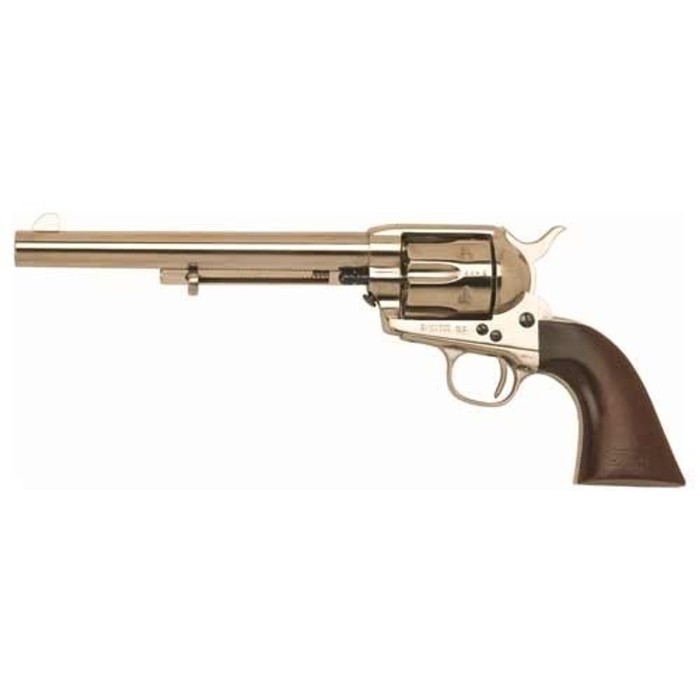 Cimarron Cavalry Scout .45 Long Colt 7.5" 6rd Polished Nickel/walnut