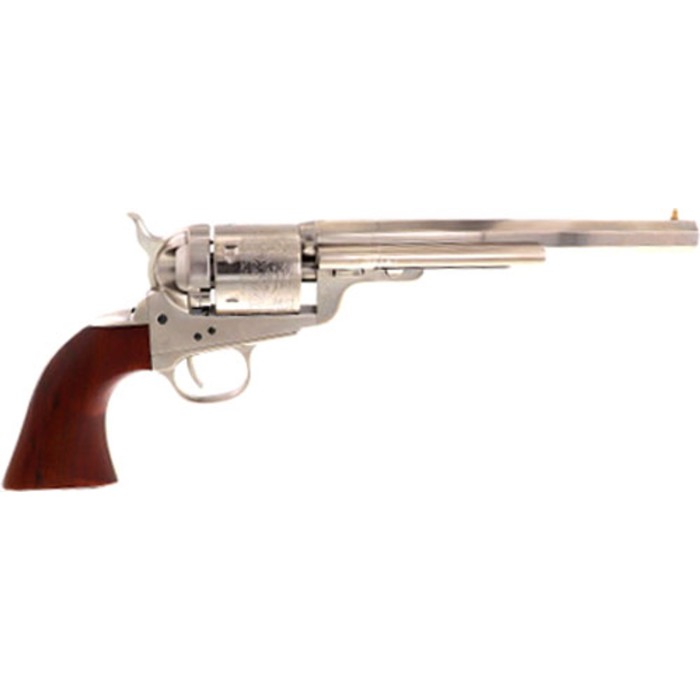 Cimarron Firearms 1851 Richards-Mason .38Spl 7.5" FS Nickel Walnut CA925N00