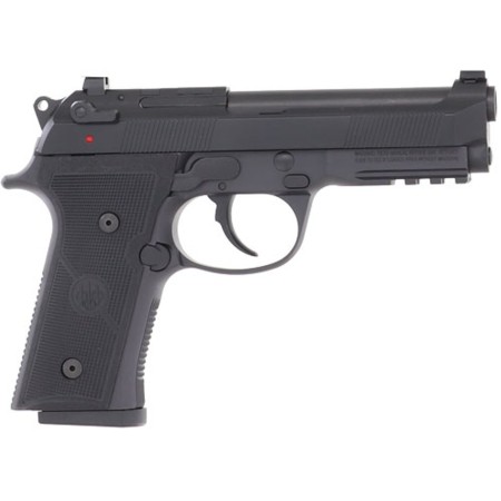 Beretta 92X RDO GR Centurion Mid Size 9mm, 4.3" Barrel, Black, Fixed Front Sights, Decocker, Front Picatinny Rail, Optic Ready, 2x15rd